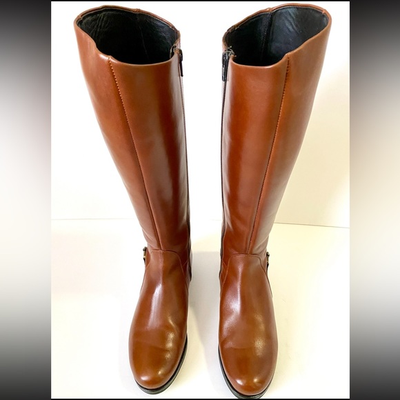 Högl - The Austrian Quality Shoe Brand - Shiny Calfskin Leather Riding Boots - Picture 3 of 10